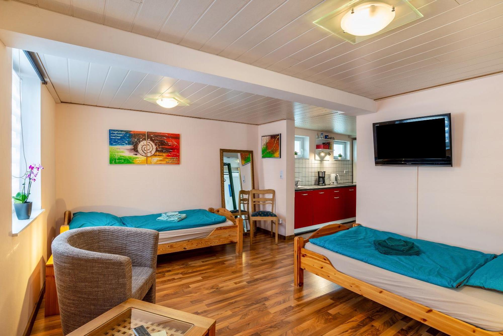 Ferienwohnung Blaues Haus Ubstadt-Weiher Extérieur photo