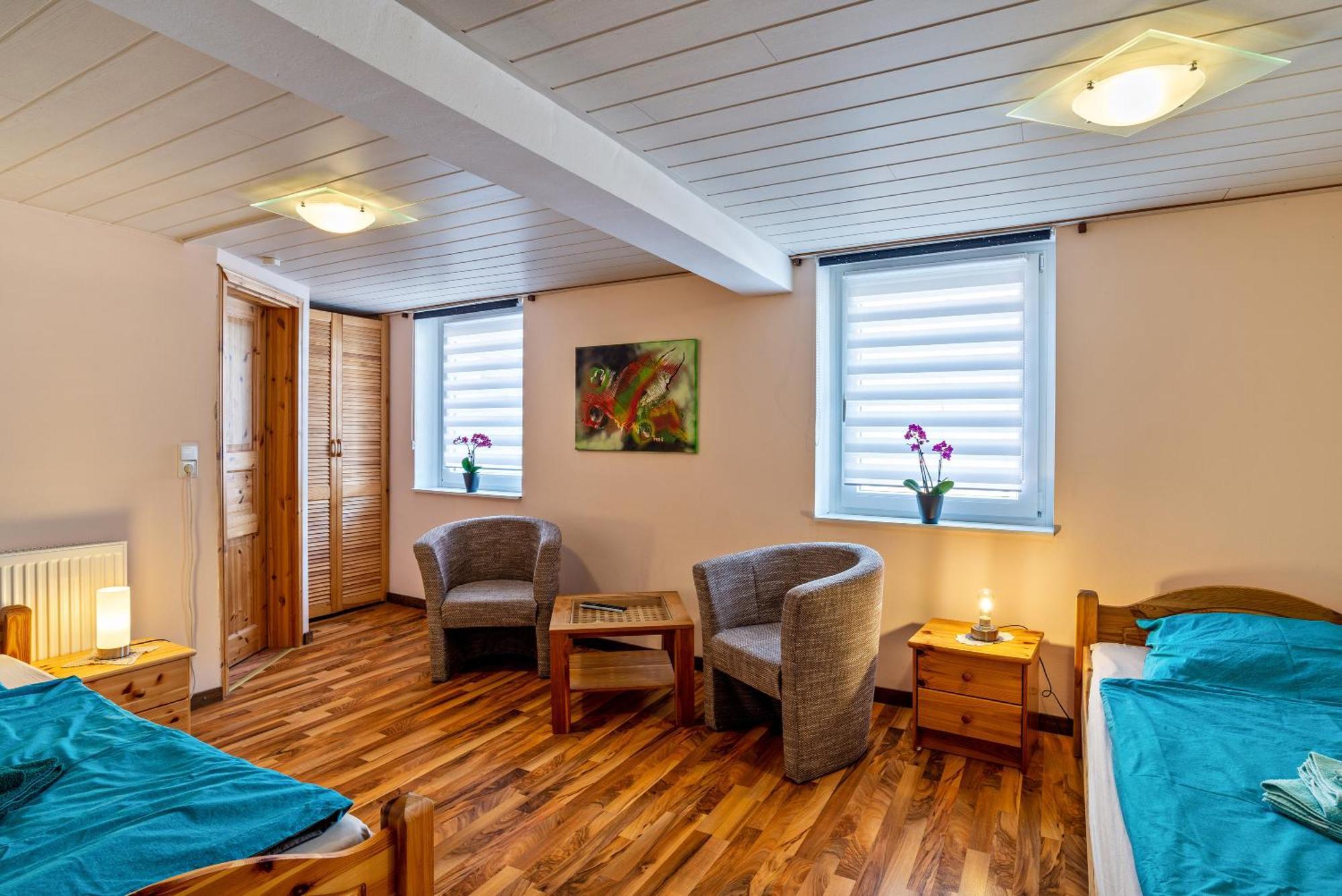 Ferienwohnung Blaues Haus Ubstadt-Weiher Extérieur photo