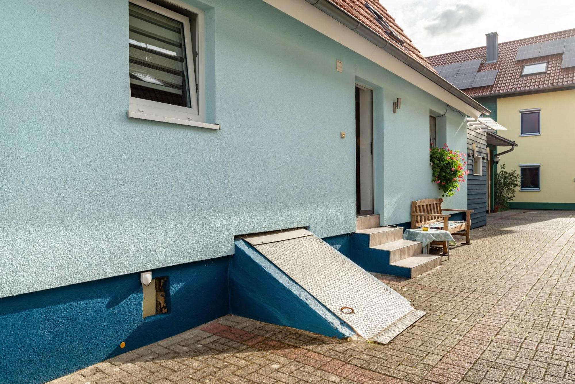 Ferienwohnung Blaues Haus Ubstadt-Weiher Extérieur photo