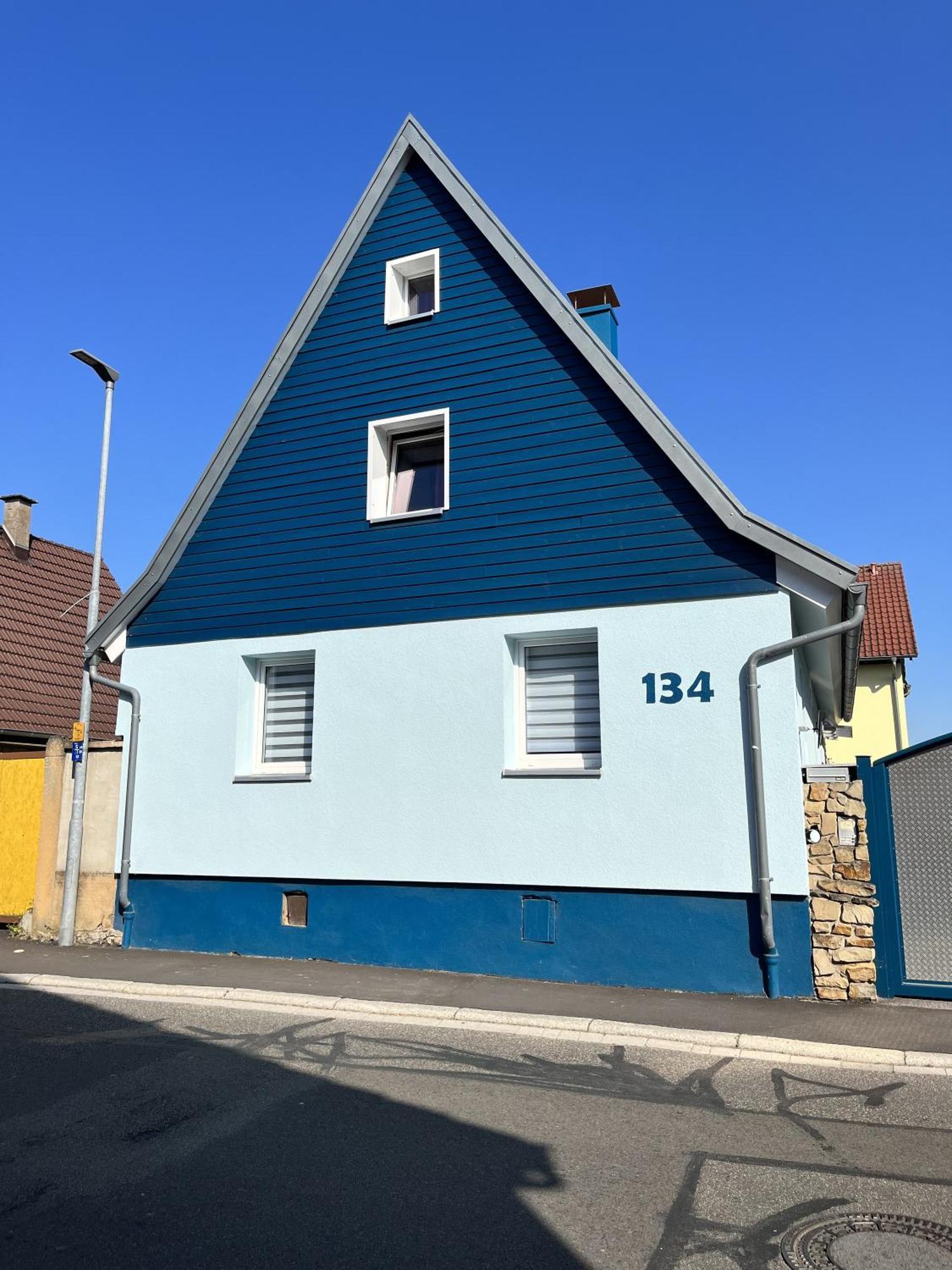 Ferienwohnung Blaues Haus Ubstadt-Weiher Extérieur photo